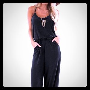 Black jumpsuit